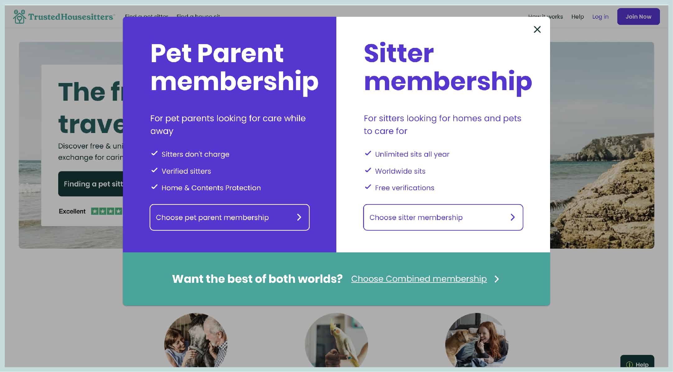 A screen shot of the steps to take to use our Trusted house sitters discount code.